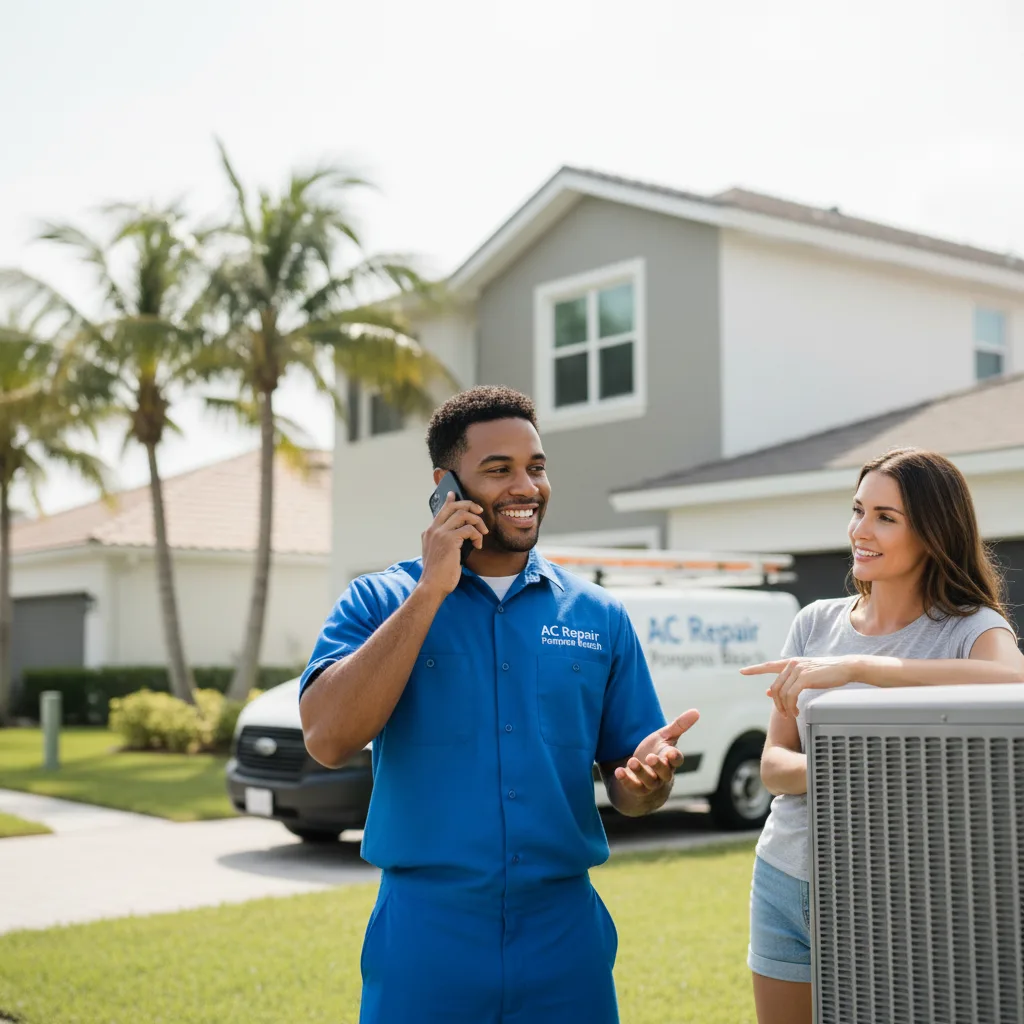 AC Repair Pompano Beach customer support in Stevenson Ranch